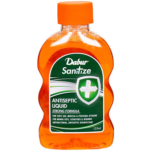 Dabur Sanitizer Antiseptic Liquid 125ml